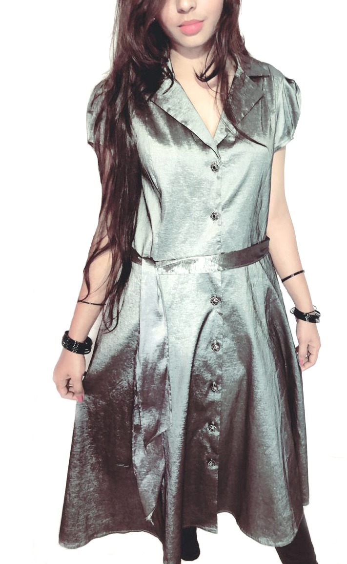 Silver /grey dress